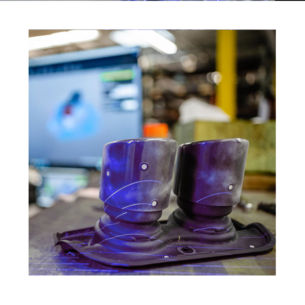 Creaform® 6mm Reflective Regular Adhesive Positioning Targets on Irregularly-Shaped Object