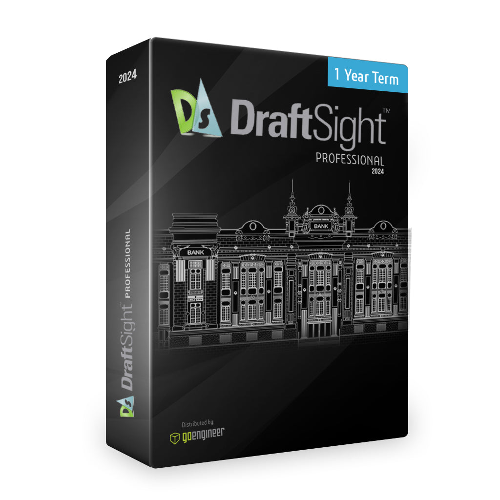 DraftSight Professional - 2D Drafting Software (1-year subscription ...