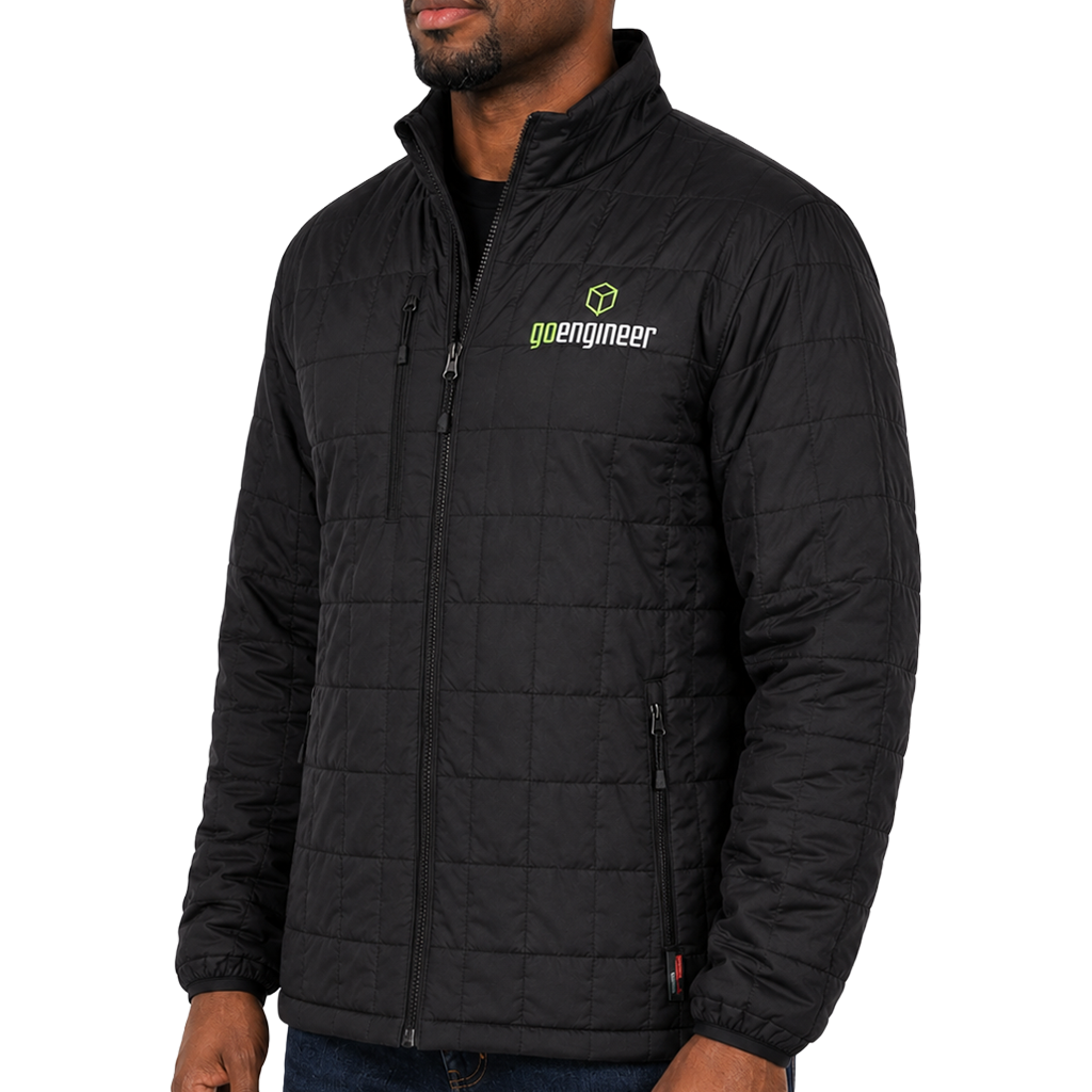 Men's Storm Creek Packable Puffer Jacket - Angled View