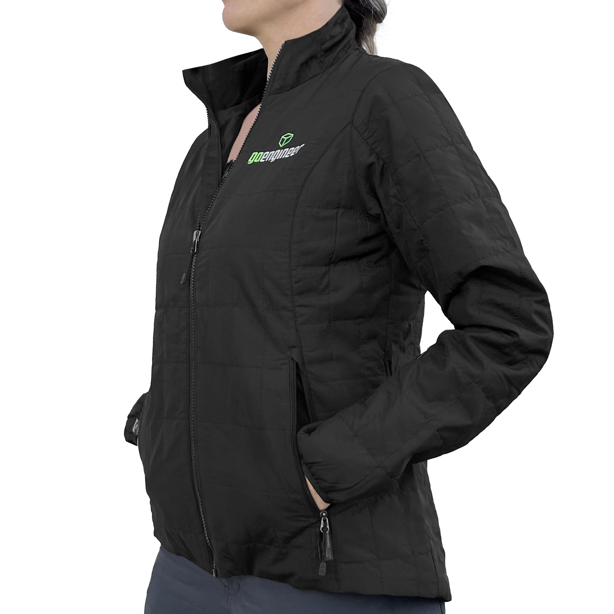 Women's Storm Creek® Packable Puffer Jacket - Angled View