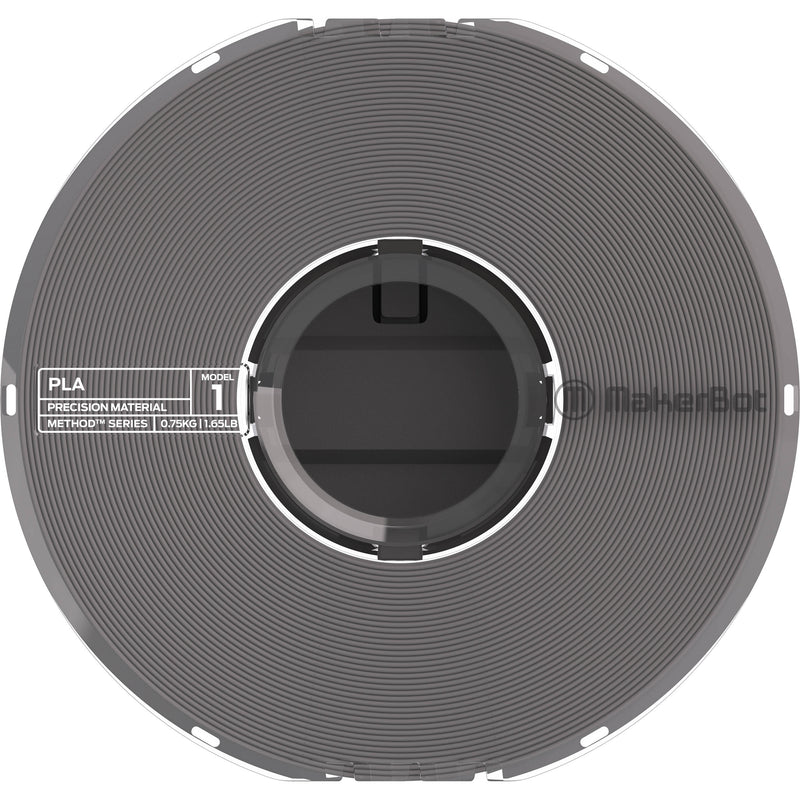 MakerBot METHOD PLA Filament (.75kg, 1.65lb) - Cool Gray