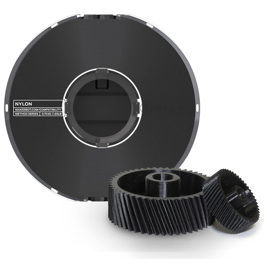 MakerBot® Nylon Filament, Black - 1.75mm, 0.69kg (Method, Method X)