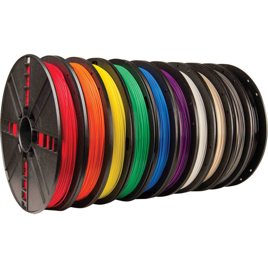 MakerBot® PLA Biodegradable Filament - 0.9kg, 10-Color Pack (Replicator)