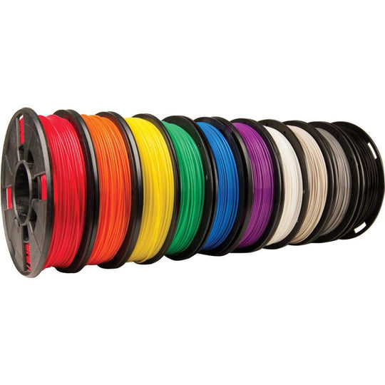 MakerBot® PLA Biodegradable Filament - 0.2kg, 10-Color Pack (Replicator)