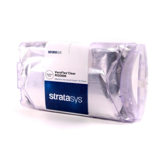 Résine transparente Stratasys® VeroFlex, RGD896 - 3.6kg (J735, J750)