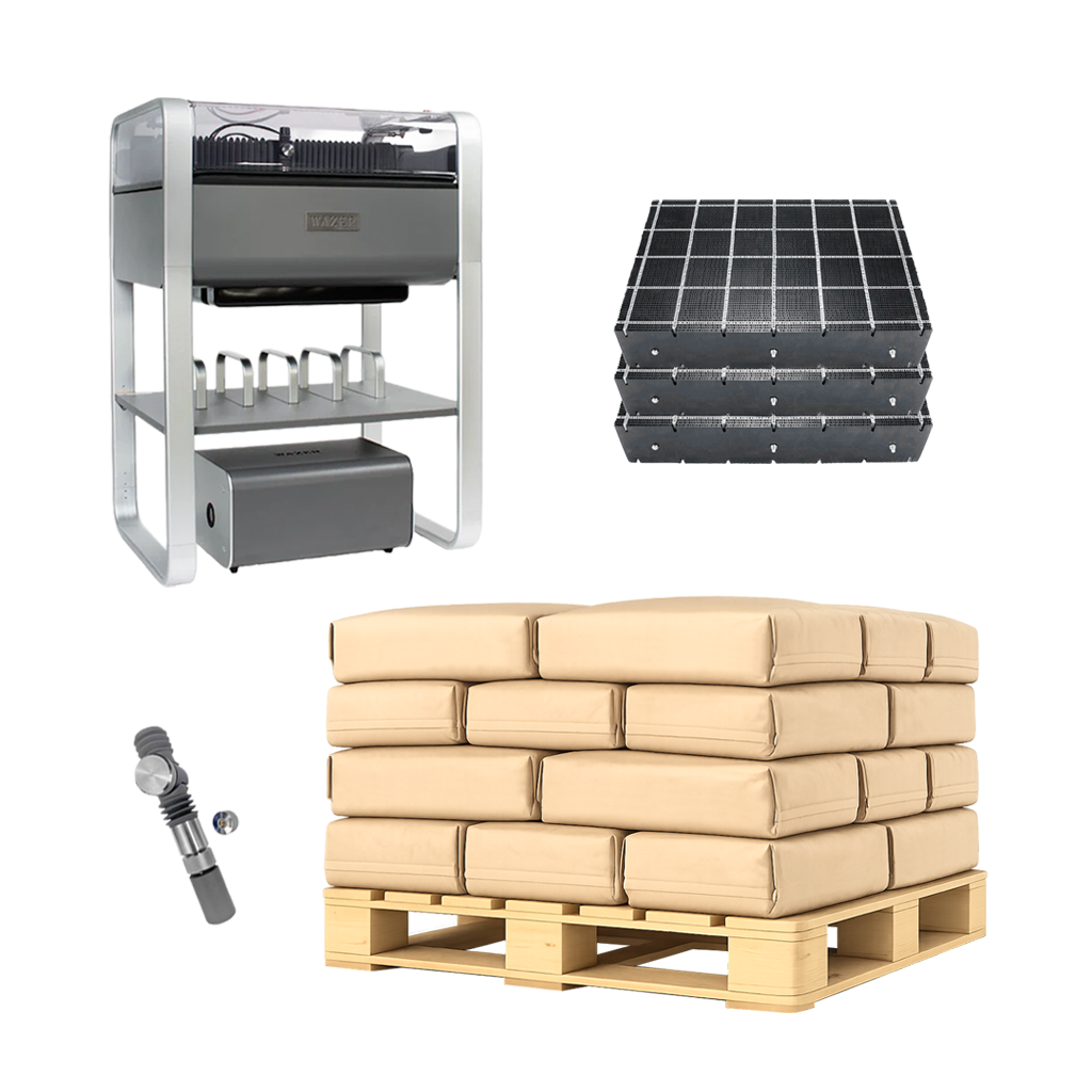 WAZER Desktop Waterjet Starter Bundle Bundle