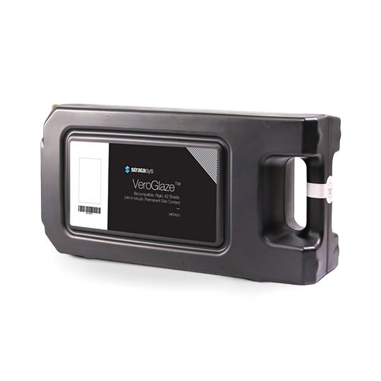 Résine dentaire Stratasys® VeroGlaze A2, MED620 - 4kg (J5 DentaJet XL)