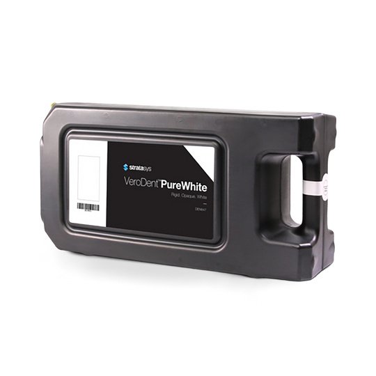 Résine Pure Blanche Biocompatible VeroDent de Stratasys®, DEN847 - 4kg (J5 DentaJet XL)