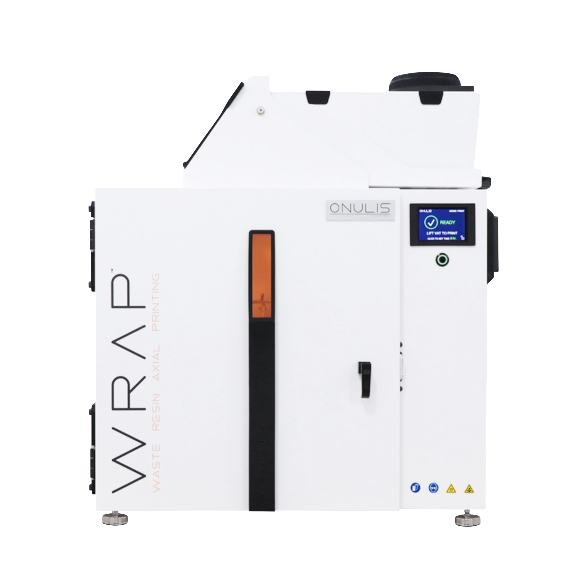 Onulis WRAP Pro Waste Resin Axial Printer for SLA, DLP, and P3 3D Printing