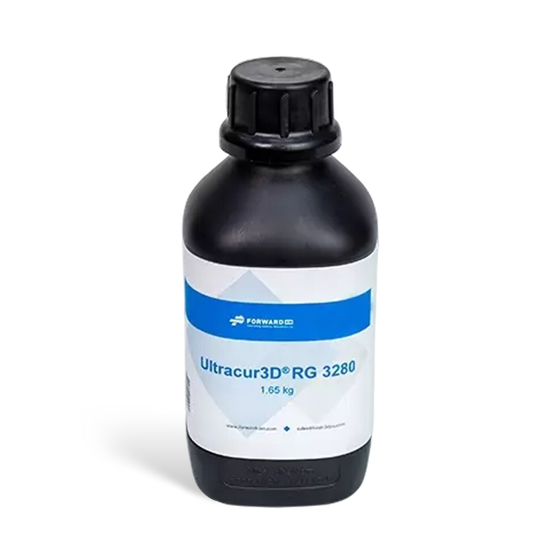 Bottle of Stratasys® Ultracur3D® RG3280 Ceramic-Filled Resin, White - 1.65kg for Origin 3D Printers