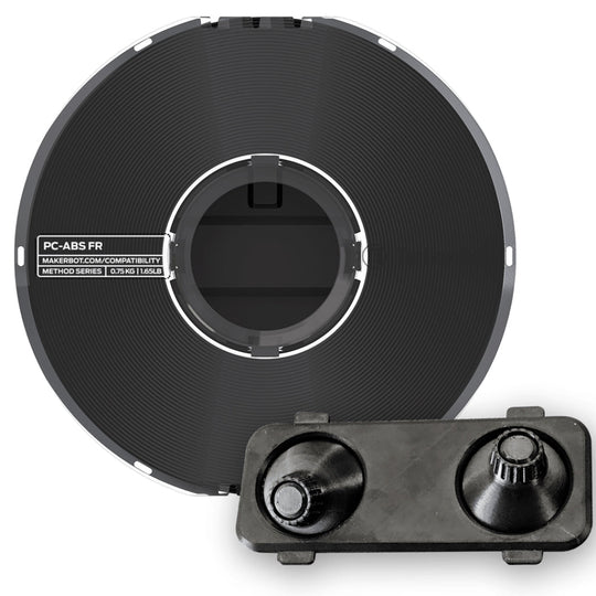MakerBot® PC-ABS Fire-Retardant Filament, Black - 0.71kg (Method X)
