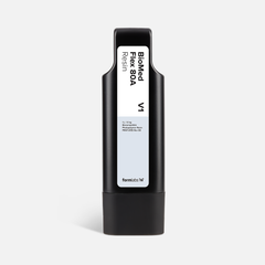 Formlabs BioMed Flex 80A Resin V1 - 1 L for Form 4 SLA 3D Printers - Angled View