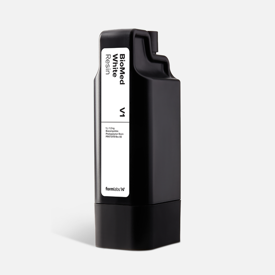 Résine biocompatible BioMed White V1 de Formlabs® - 1L (Form 4B, Form 3B, Form 2)