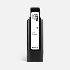Formlabs BioMed White Resin V1 - 1L for Form 4 SLA 3D Printers - Angled View