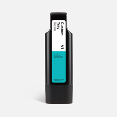 Formlabs Custom Tray Resin V1 - 1 L for Form 4B+ SLA 3D Printers - Angled View