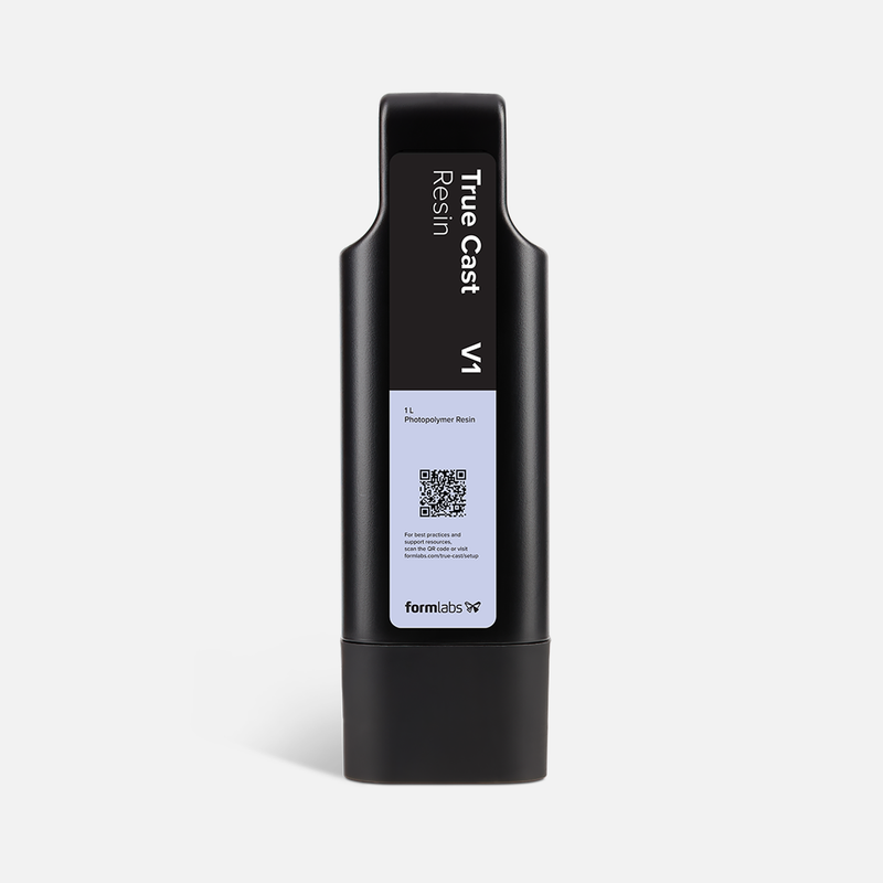 Formlabs True Cast Resin - 1L (Form 4) - Angle View