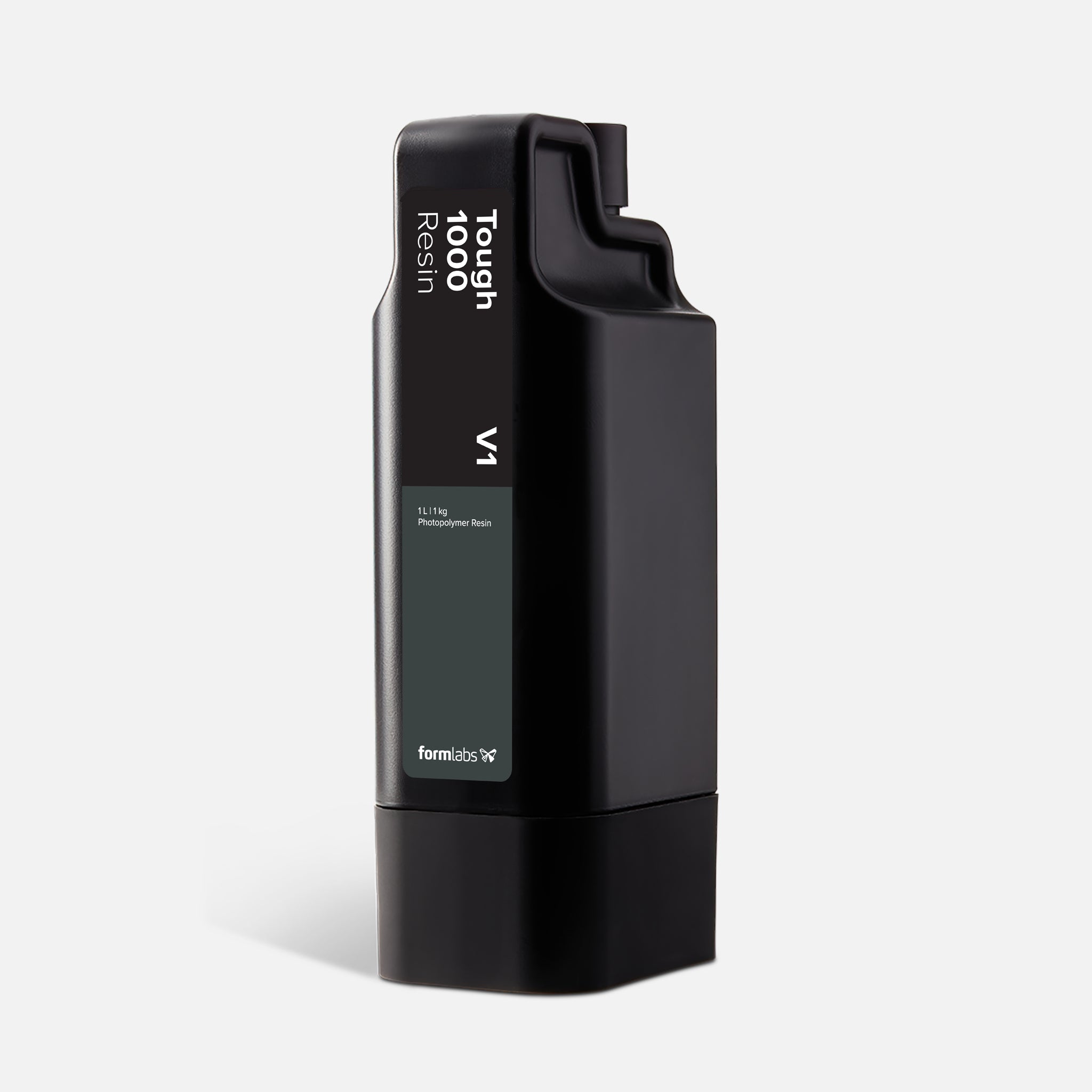 Formlabs® Tough 1000 Resin V1 1L for Form 4 3D Printers - Angled View