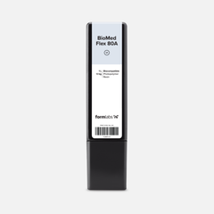 Formlabs BioMed Flex 80A Resin V1 - 1 L for Form 4 SLA 3D Printers - Angled View