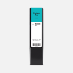 Formlabs Custom Tray Resin V1 - 1 L for Form 4B+ SLA 3D Printers - Angled View