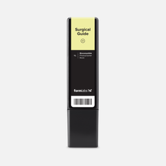 Formlabs Surgical Guide Resin V1 - 1 L for Form 4 SLA 3D Printers - Angled View