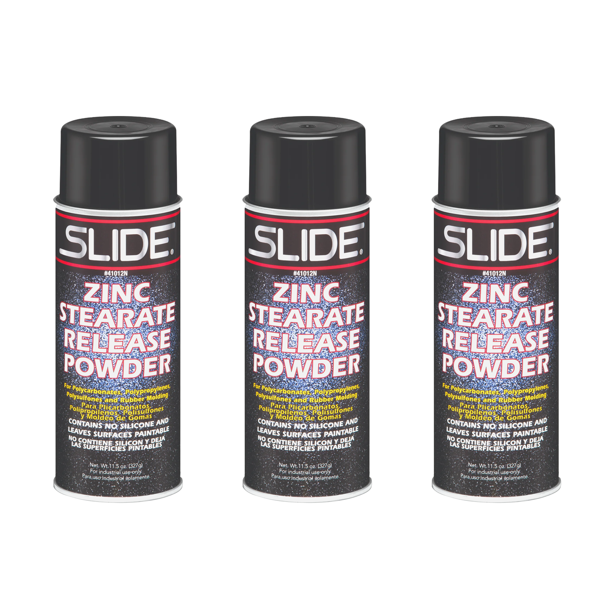 Slide Mold Release Powder - Zinc Stearate Aerosol (3-Pack)
