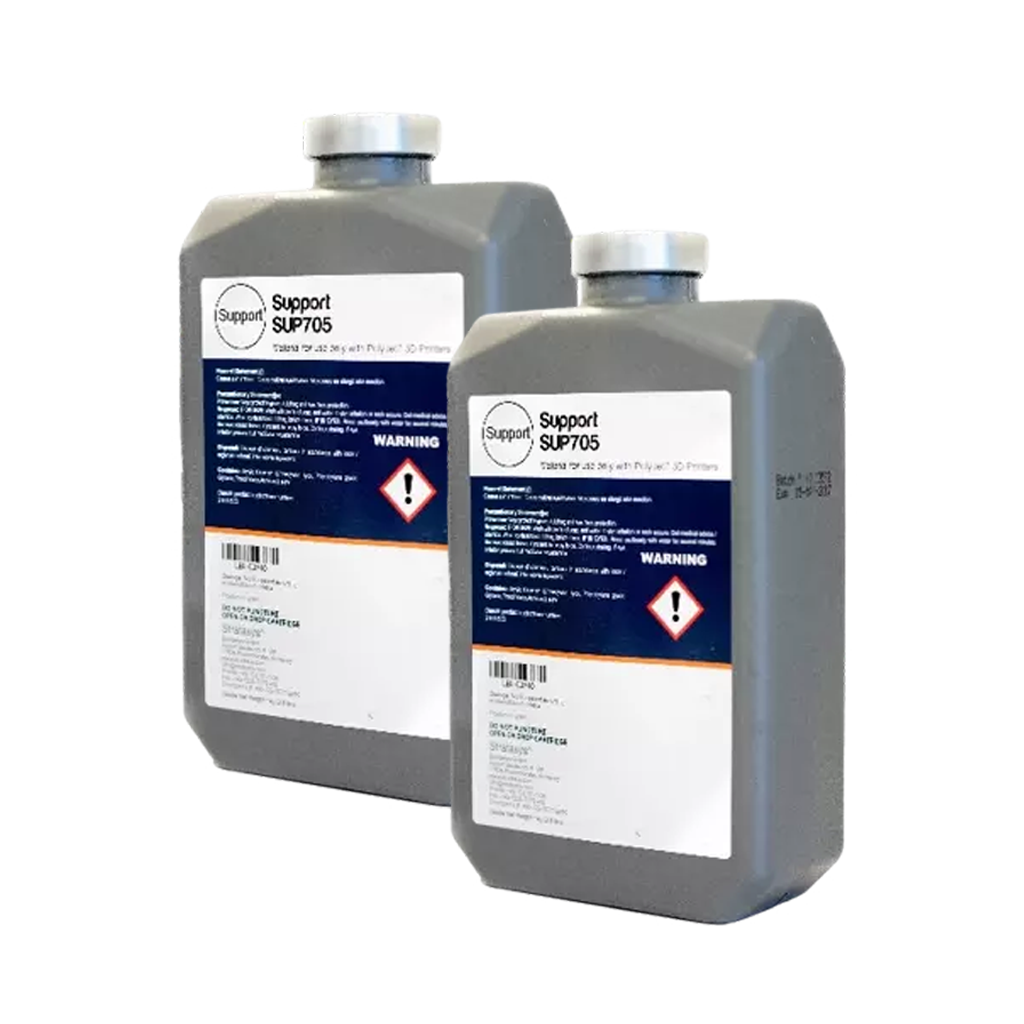 Stratasys SUP705B Gel-Like Support Material - 1kg, 2-Pack for Objet24 and Objet30 3D Printers