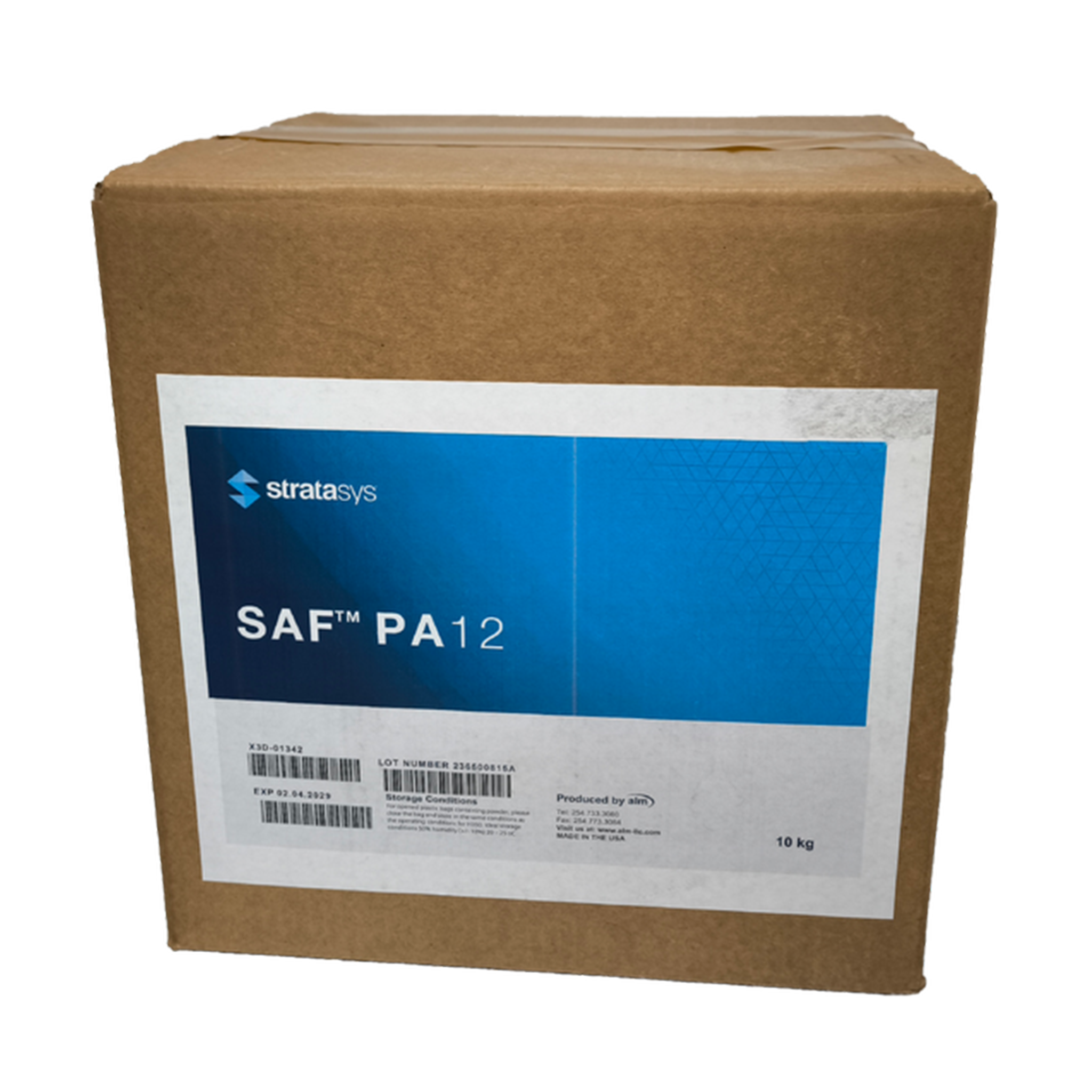 Box of Stratasys® SAF™ PA12 (Nylon 12) Powder - 10kg (H350)
