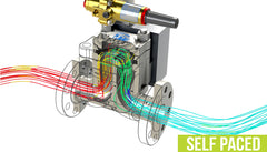 SOLIDWORKS Flow Simulation  - Self Paced Training (supported)